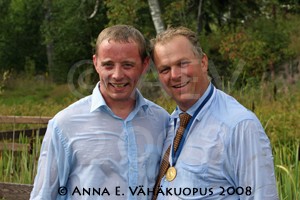 Fredrik von Schantz ja Ben Simonsén Suomenmestarit 2008
